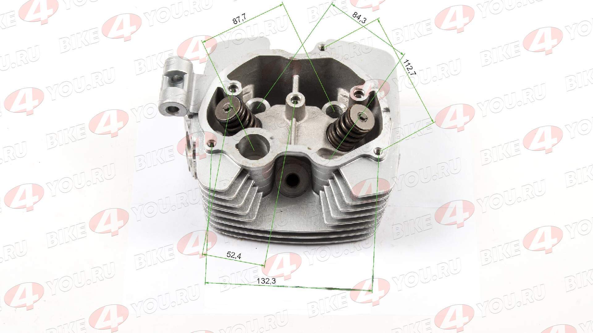 Головка блока цилиндров ( ГБЦ ) в сборе 163FML (CG200-A)
