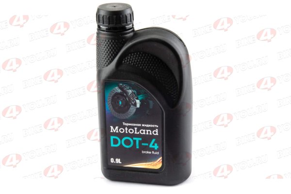 Тормозная жидкость MOTOLAND DOT-4  910г