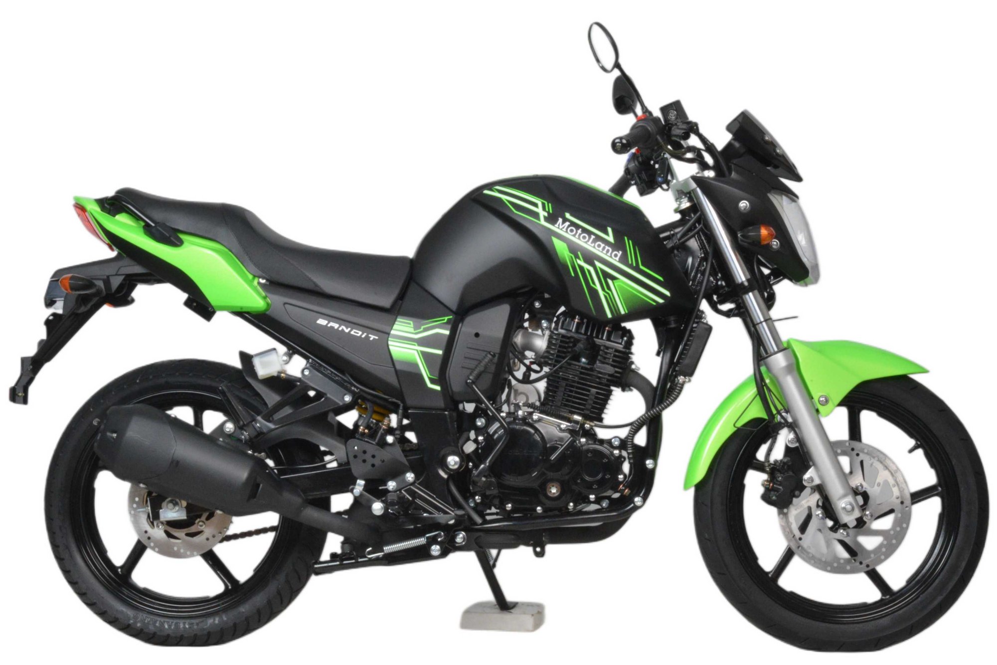 Мотоцикл дорожный Motoland BANDIT 300 зеленый